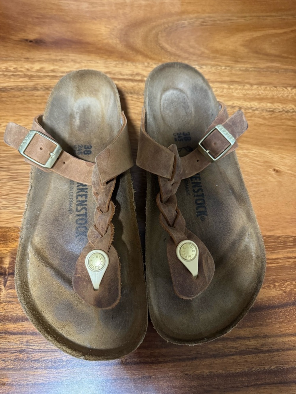 Birkenstock size 38 please read below